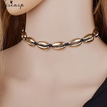Load image into Gallery viewer, Shell Choker Necklace