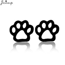 Load image into Gallery viewer, Dog Paw Stud Earrings