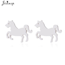 Load image into Gallery viewer, Gold Running Horse Necklace