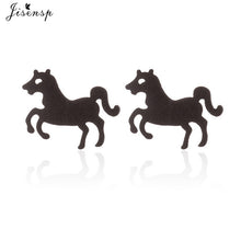 Load image into Gallery viewer, Gold Running Horse Necklace