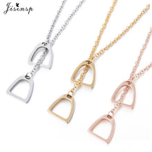 Load image into Gallery viewer, Gold Color Horseshoe Necklaces