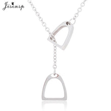 Load image into Gallery viewer, Gold Color Horseshoe Necklaces