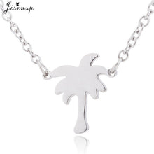 Load image into Gallery viewer, Long Chain Palm Tree Necklace