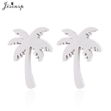 Load image into Gallery viewer, Long Chain Palm Tree Necklace