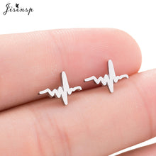 Load image into Gallery viewer, Electrocardiogram Earrings