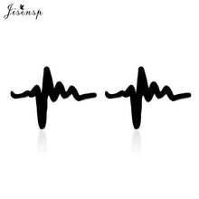 Load image into Gallery viewer, Electrocardiogram Earrings