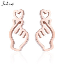 Load image into Gallery viewer, Love Hand Earrings