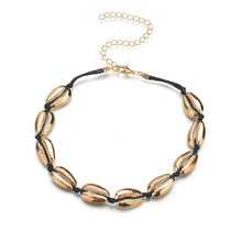 Load image into Gallery viewer, Summer Beach Shell Choker Necklace