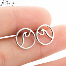 Load image into Gallery viewer, New Wave Stud Earrings
