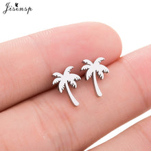 Load image into Gallery viewer, Coconut Palm Tree Earrings